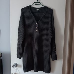 FREE PEOPLE Oversized Sweater Mini Dress M